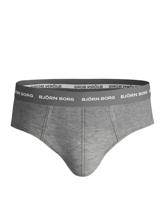 Men's Slips Black / White / Grey 3Pack