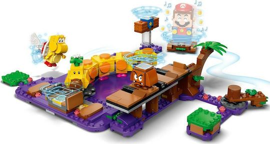 LEGO Set Extindere Terenul Otrăvitor Wiggler Super Mario Pentru Vârsta 7+