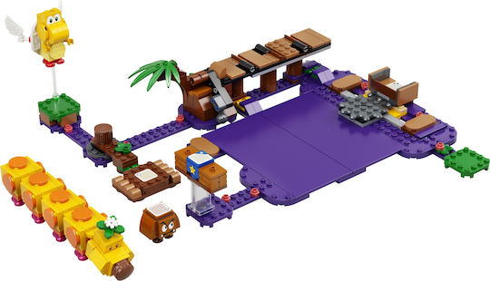 LEGO Set Extindere Terenul Otrăvitor Wiggler Super Mario Pentru Vârsta 7+