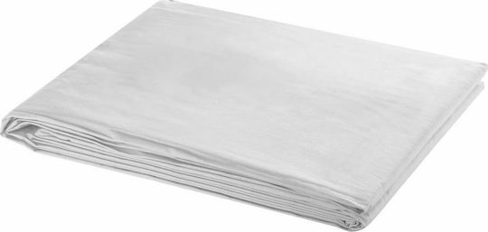 vidaXL Telescopic Support System & Photographic Background Photography Backdrop Fabric 300x500cm White