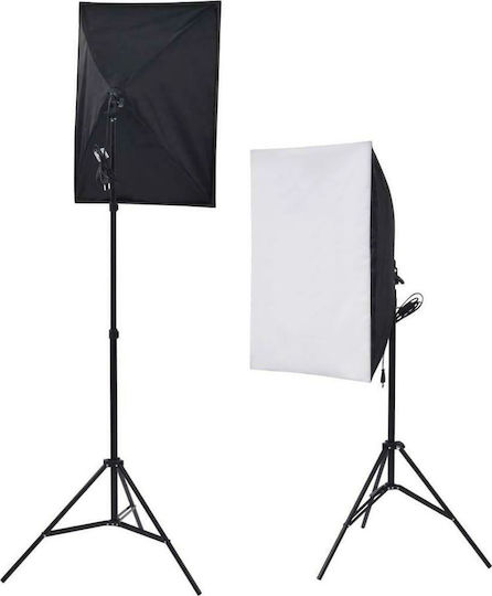 vidaXL Lighting Kit for Photography Studio Lighting Kit Daylight 5500K 24W