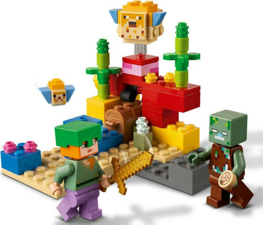 LEGO Minecraft The Coral Reef für 7+ Jahre
