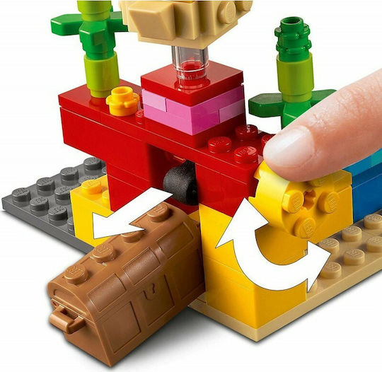 LEGO Minecraft The Coral Reef für 7+ Jahre