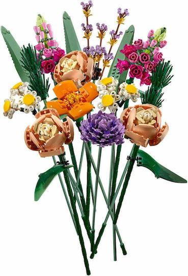 LEGO Botanical Collection Flower Bouquet Artificial Flowers for 18+ Years 756 Pieces