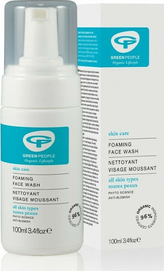 Green People Schaumstoff Gesichtsreiniger Gegen Unvollkommenheiten 100ml