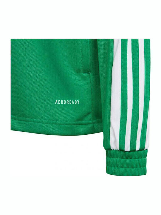 Athletic Kids Cardigan Green Squadra 21
