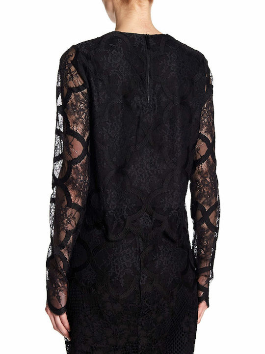 Kendall + Kylie Bluse Schwarz