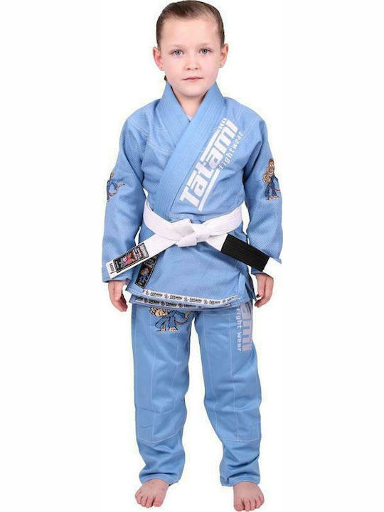 Tatami Fightwear Meerkatsu Animal Gi Kids Brazilian Jiu Jitsu Uniform Blue