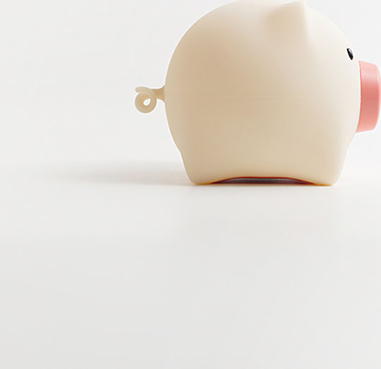 Josef Niermann Kinder Dekorative Lampe Piggy Pig Weiß