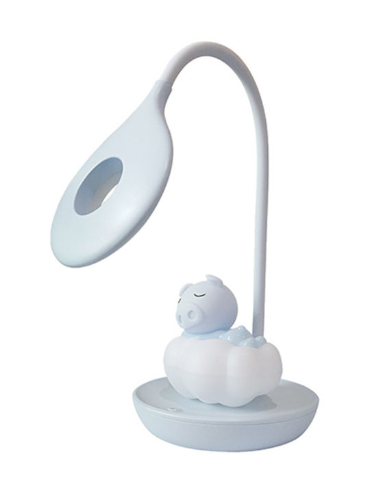 Bright Sun Led Kids Desk Lamp Bright Sun Honey Piggy Blue