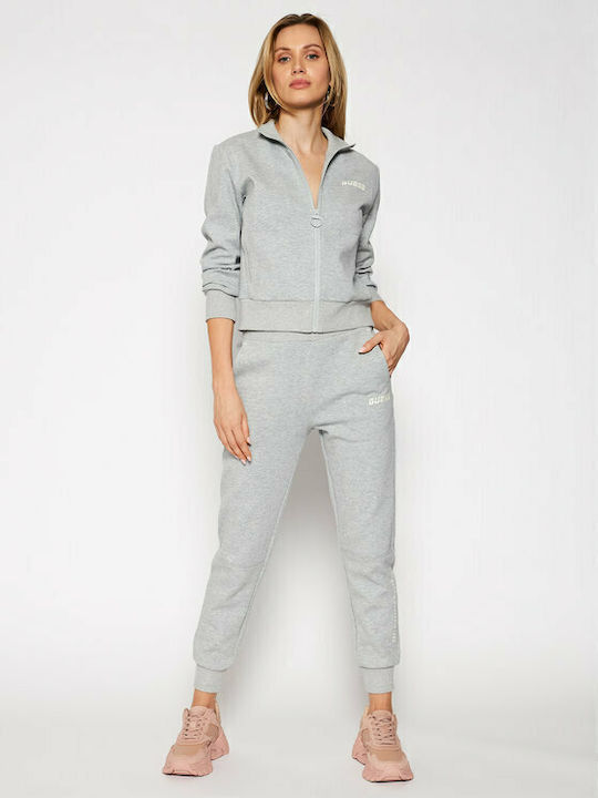 Women's Sweatshirt Jacket Gray