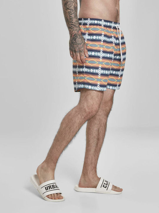 Men's Swimwear Multicolour Bermuda with Prints