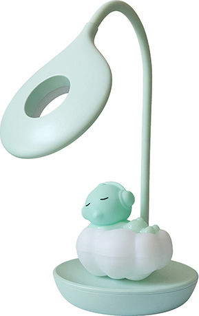 Bright Sun Lumini LED Lampă de birou pentru copii Bright Sun Earphone Chicken Verde