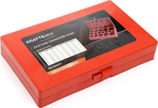 Kraft & Dele O ring Set O Ring Rubber Bands KD10504 419pcs