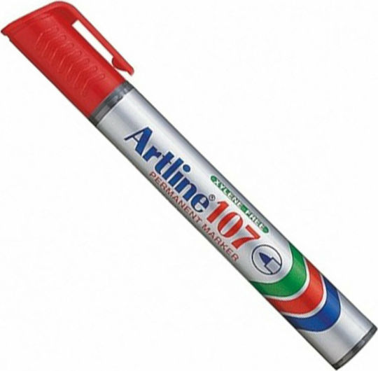 Artline 107 Маркер 1.5мм Червен