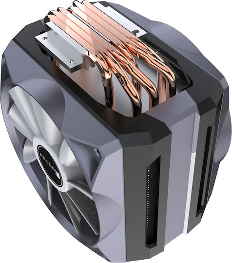 Jonsbo CR-1100 Ψύκτρα Επεξεργαστή Διπλού Ανεμιστήρα για Socket AM4/115x/AM3/AM3+ με ARGB Φωτισμό Γκρι