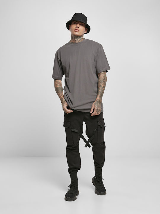 Trousers Cargo Elastic in Regular Fit Black