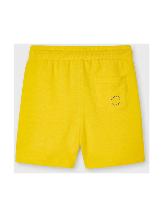 Mayoral Kids Shorts/Bermuda Fabric Yellow