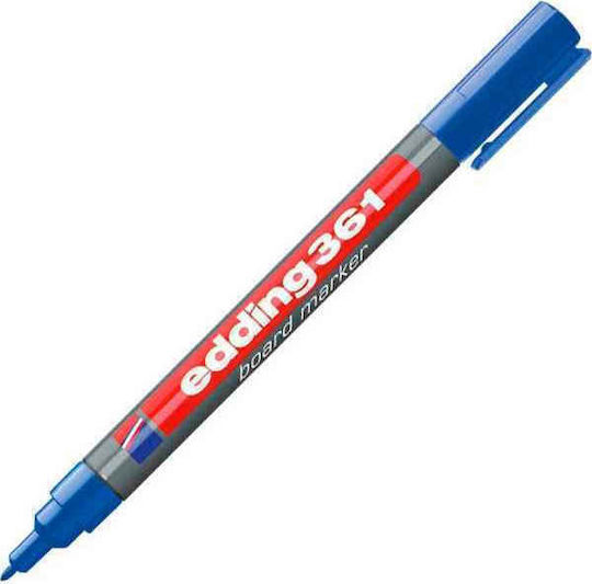 Edding 361 Marker pentru Tablă 1mm Albastru