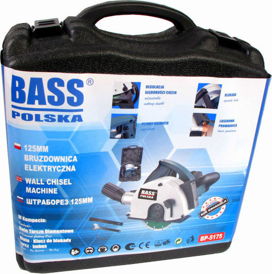 Bass Polska 5175 Circular Saw 1700W with Dust Extraction System