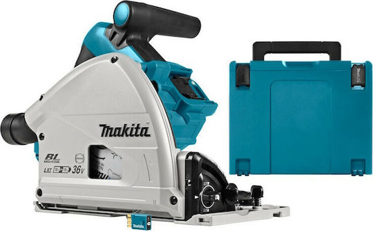 Makita DSP601ZJU Βυθιζόμενο Δισκοπρίονο Brushless 18V Solo με Ρύθμιση Ταχύτητας και με Σύστημα Αναρρόφησης
