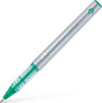 Faber-Castell Στυλό Rollerball 0.7mm με Πράσινο Mελάνι Free Ink Roller Fine Green