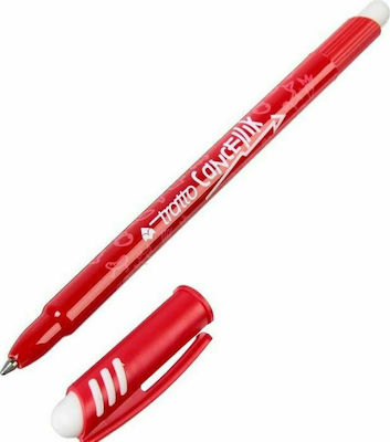 Tratto Tratto Cancellik Pen Ballpoint 0.4mm with Red Ink