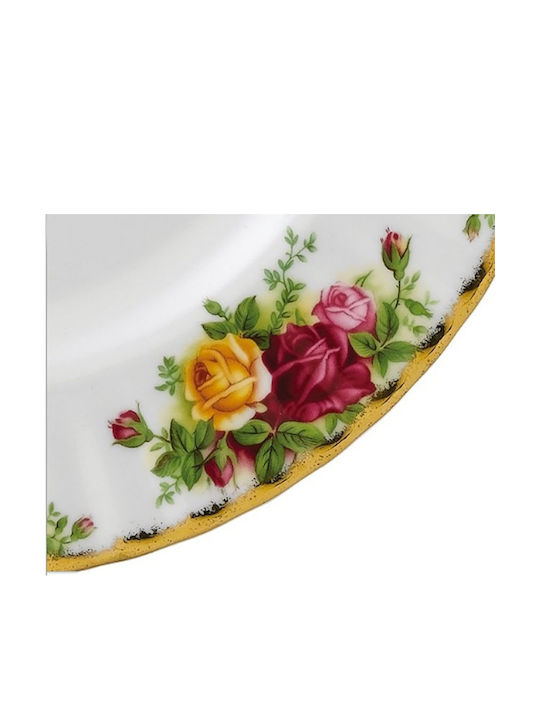 Royal Albert Old Country Roses Plate Shallow made of Porcelain Multicolour with Diameter 27cm