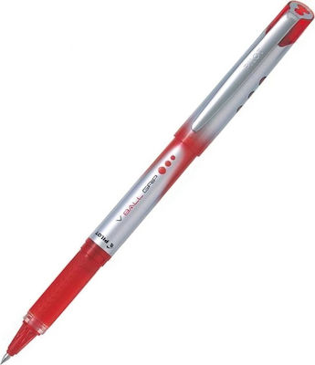 Pilot V-Ball Grip Pix Rollerball 0.7mm cu cerneală Roșu