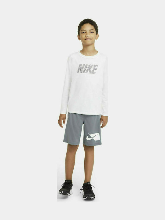 Sportliche Kinder-Shorts/Bermudas Dri-Fit Gray