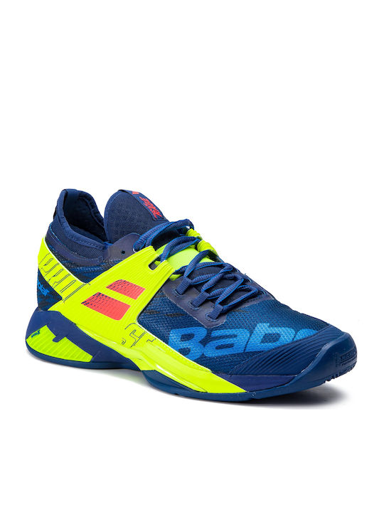 Babolat Propulse Rage Clay Ανδρικά Παπούτσια Τένις Μπλε για Χωμάτινα Γήπεδα