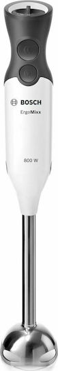 Bosch ErgoMixx Ραβδομπλέντερ με Ανοξείδωτη Ράβδο 800W Λευκό
