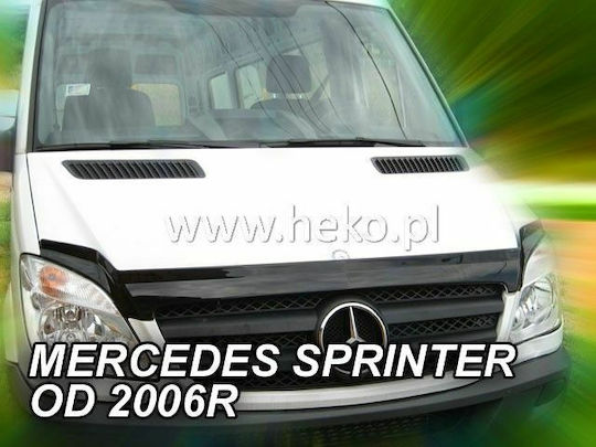 Heko Set of Windbreakers Front Car Dark Fime for Mercedes-Benz Sprinter 2pcs