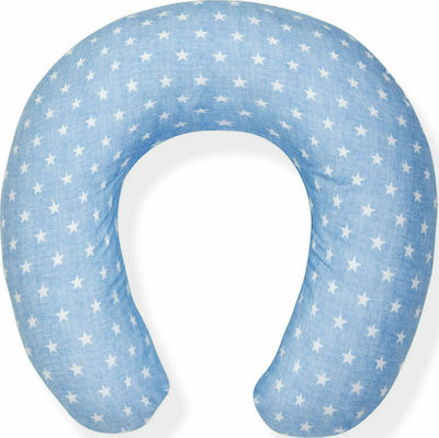 Interbaby Nursing Pillow Stars Blue 190cm