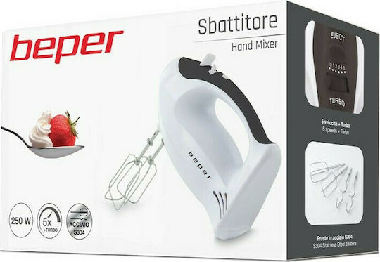 Beper Hand Mixer 150W White