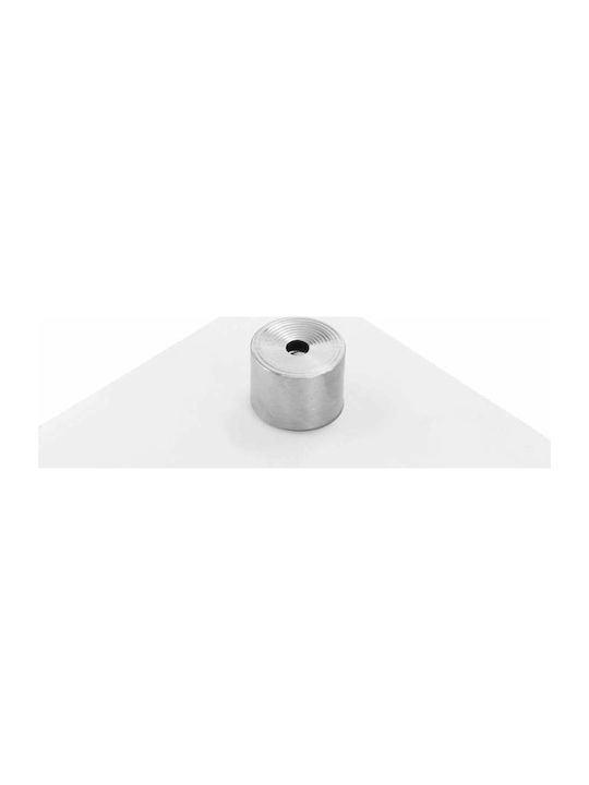 vidaXL Rectangular Glass Back in White Colour 70x60cm 249453