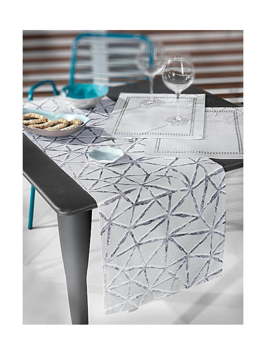 Saint Clair 3004 Platzdeckchen Stoff Silver 45x33cm 1Stück
