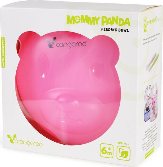 Cangaroo Δοχείο Φαγητού Θερμός με Χωρίσματα Mommy Panda Pink
