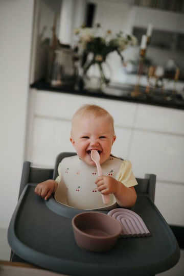 Mushie Baby Food Bowl Silicone Bowl made of Silicone Purple