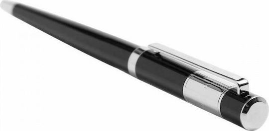 Hugo Boss Ribbon Classic Pen Ballpoint with Blue Ink Chrome