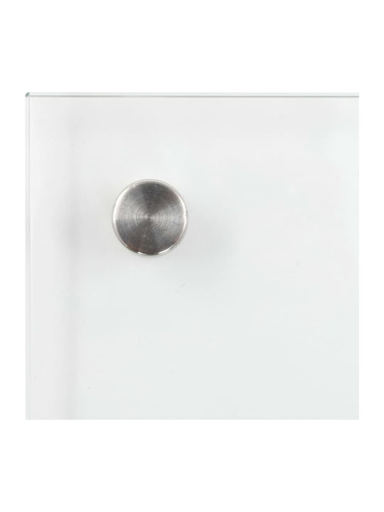 vidaXL Rectangular Back Glass in Transparent Colour 70x50cm 249467