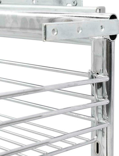 vidaXL Mechanismus Erweitern Sie Silber 47x35x56εκ. 1Stück 50970