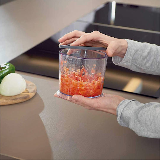 Black & Decker BXCH260E Mini Tocător Multi 260W cu Recipient 500ml Alb