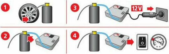 Lampa Ανταλλακτικό Υγρό Επισκευής Ελαστικών 300ml 1τμχ