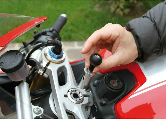 Lampa Opti Tube Motorcycle Cellphone Mount for Handlebar Clamp 13.5-14.7mm