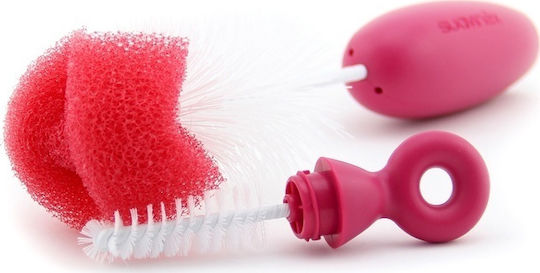 Suavinex Cleaning Brush for Baby Bottles Pink 1pcs