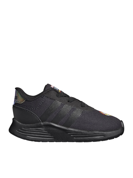 Lite Racer 2.0 I Αθλητικά Παιδικά Παπούτσια Running με Κορδόνια Core Black / Cloud White