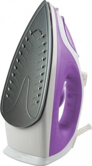 Royalty Line RL-DB-2200 Steam Iron 2200W with Ceramic Plate and Continuous Steam Supply 25g/min