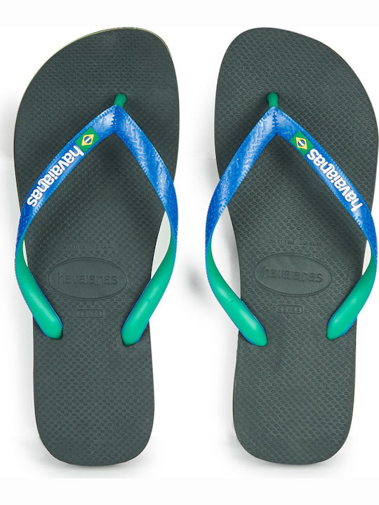 Brasil Mix Men's Flip Flops Blue