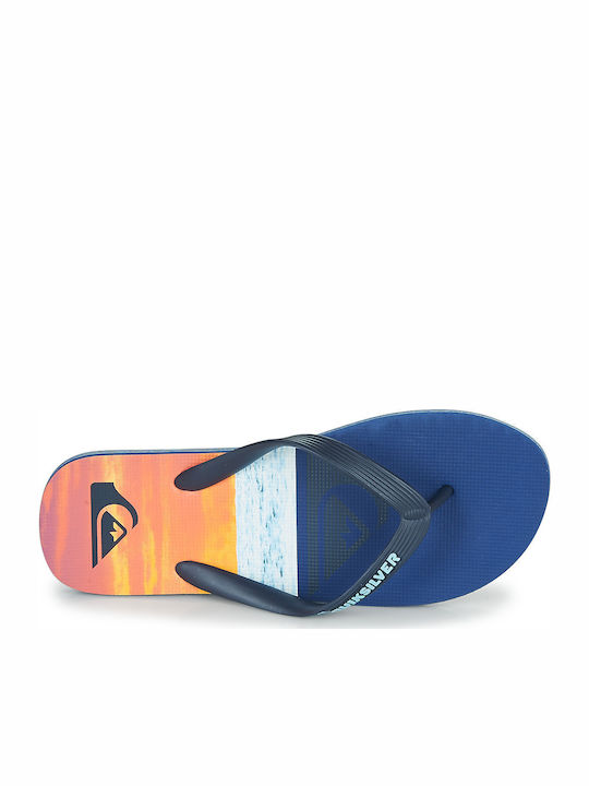 Molokai Panel Men's Flip Flops Blue